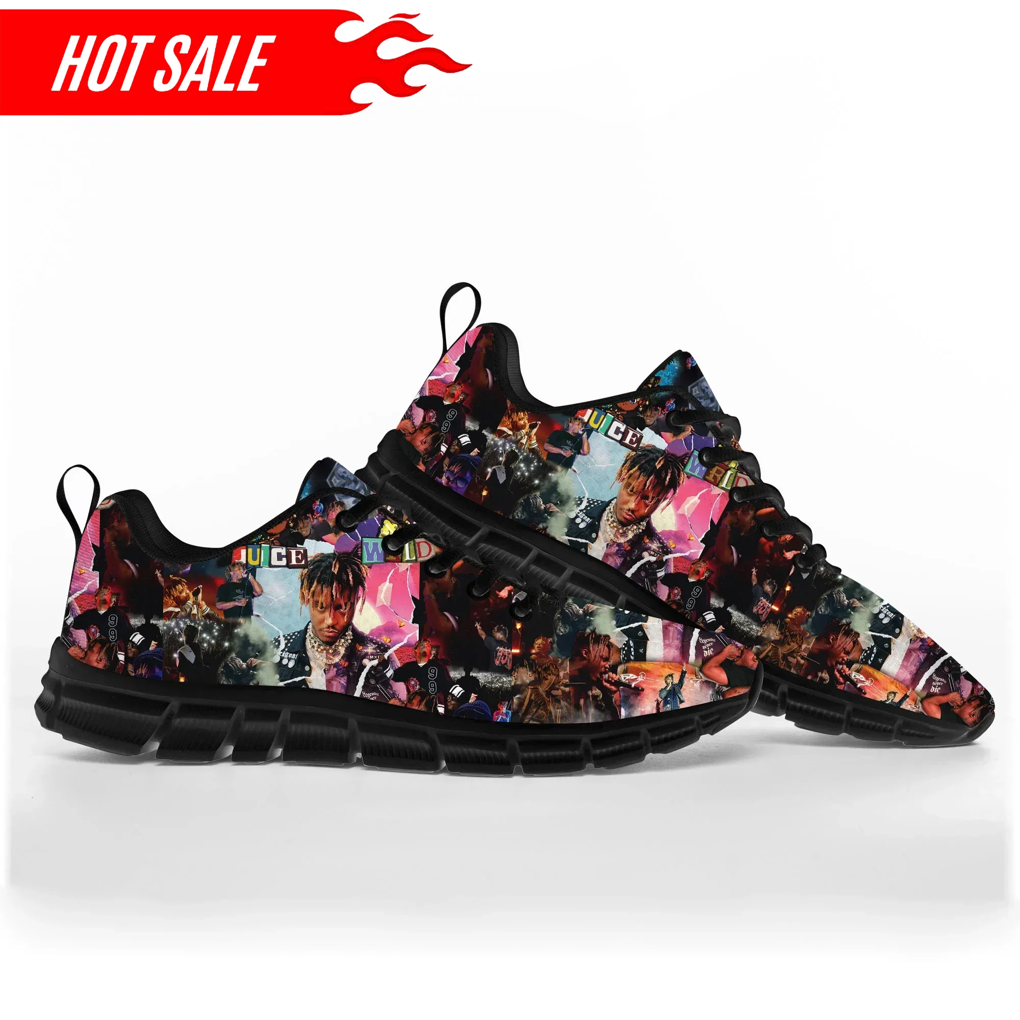 Men Shoes Marks - Hot Juice Wrld-zapatos deportivos de rapero