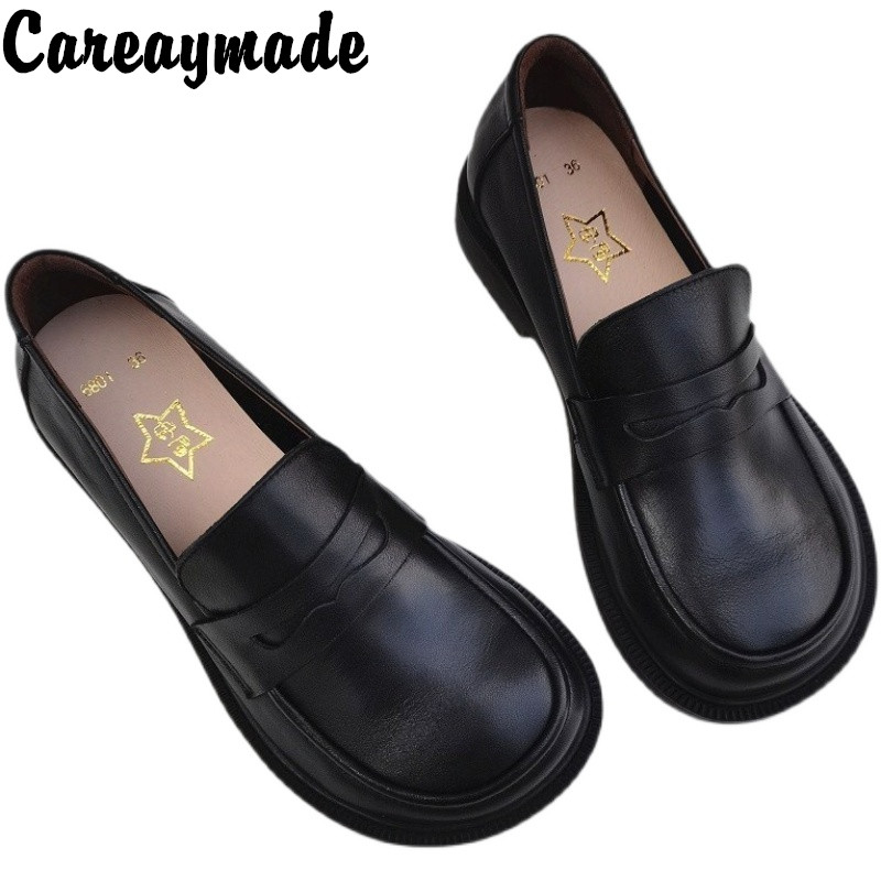 Men'S Shoes Slip On - Careaymade-zapatos informales para mujer, calzado Oxford