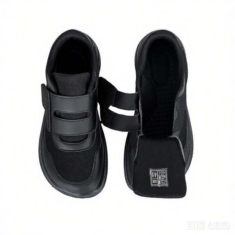 Men'S Shoes Diabetic - Zapatos Abiertos con Puntera Ancha Ajustable