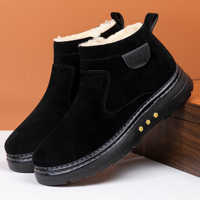 Men'S Shoes With Height Increase - Nuevas botas de nieve gruesas de