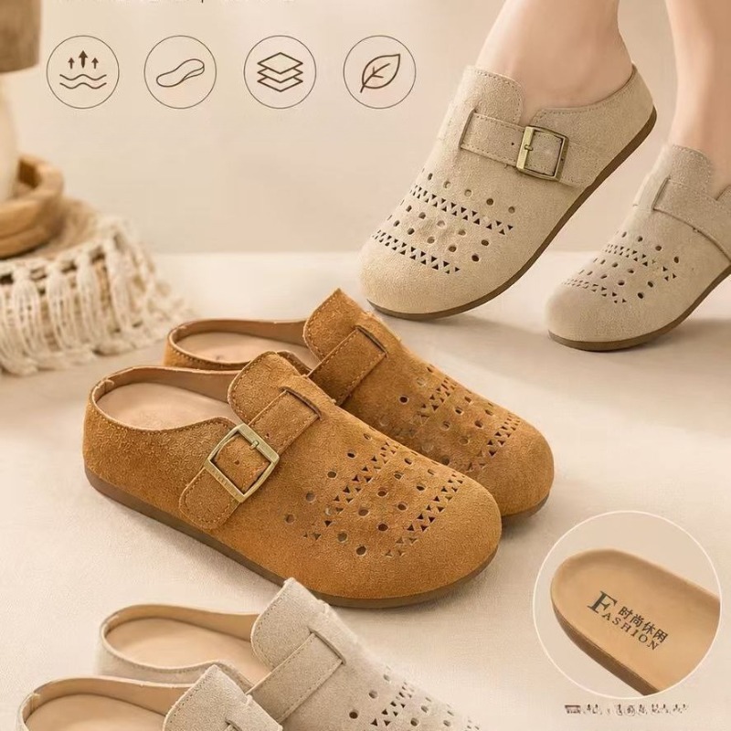Men'S Shoes Slip On - Sandalias de verano para mujer con