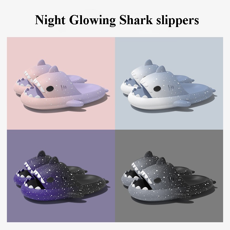 Men Shoes Style - Bonitas zapatillas de tiburón de dibujos