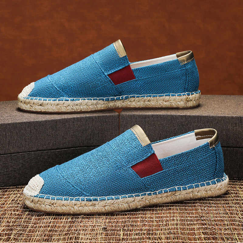 Men'S Shoes Slip On - Zapatillas de Lona Novedad 2026 Calzado