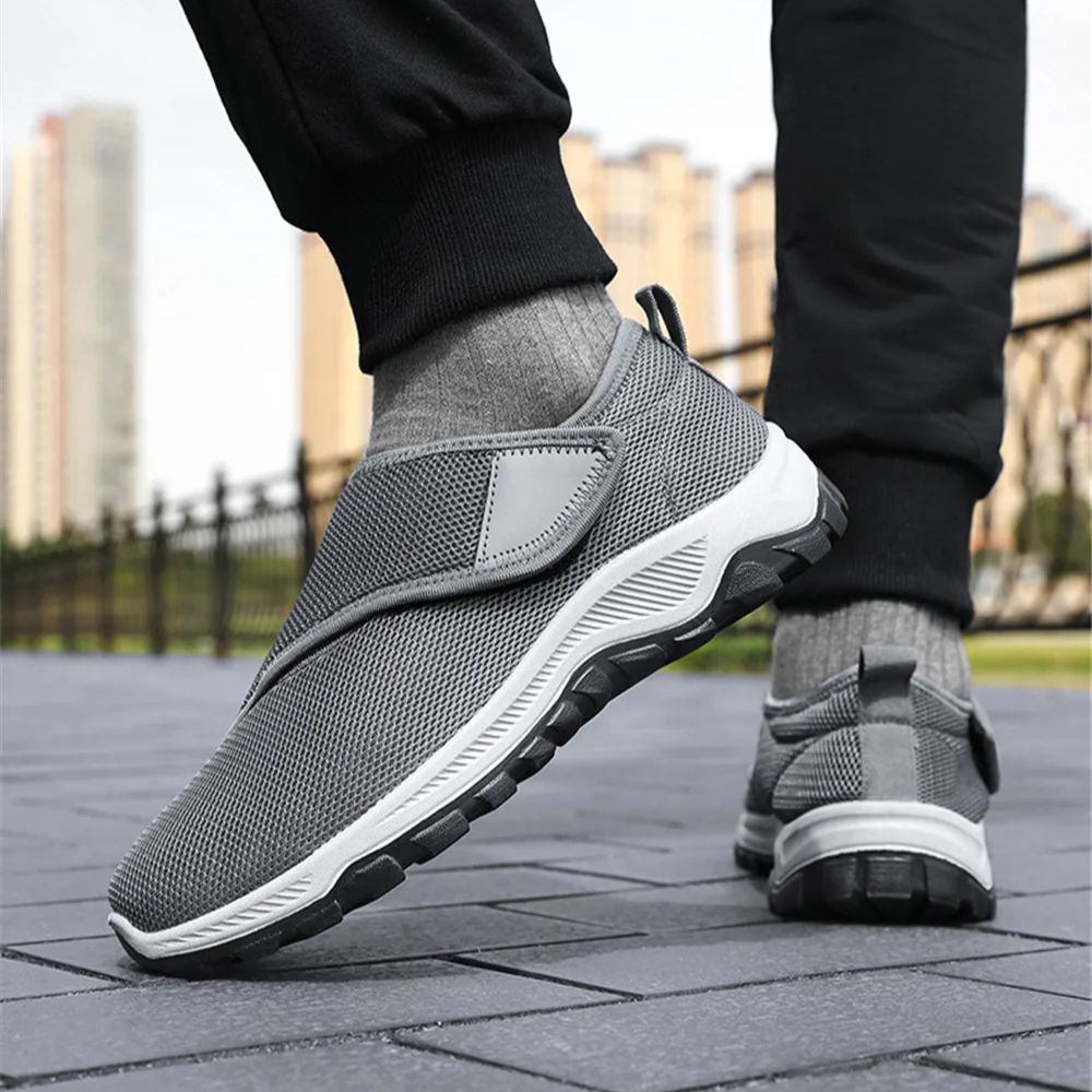 Men'S Shoes Slip On - Zapatos de malla transpirable para hombre