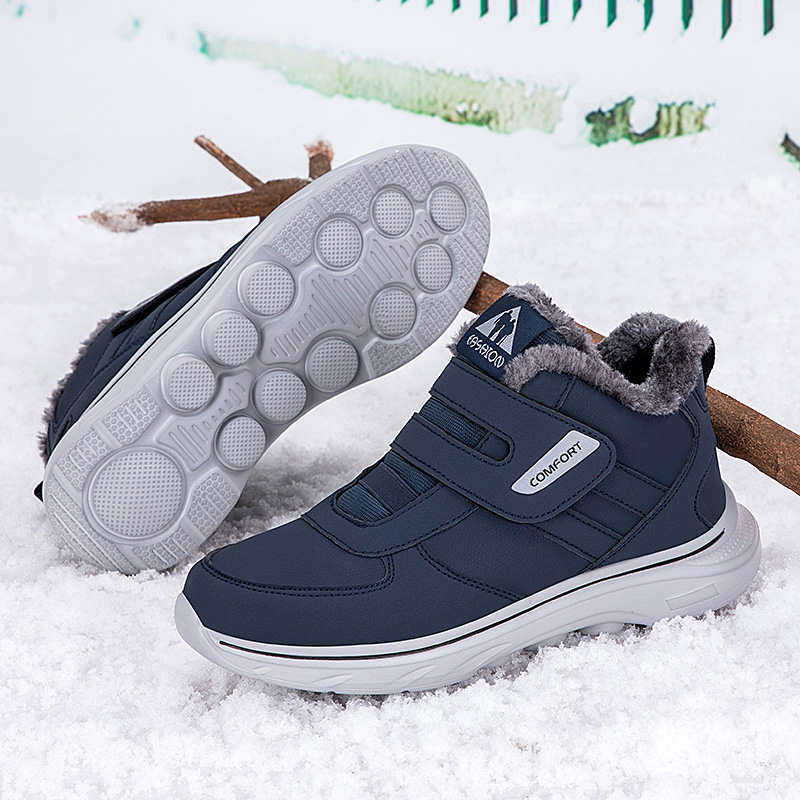 Men'S Shoes Diabetic - Zapatillas Cálidas de Invierno con Forro