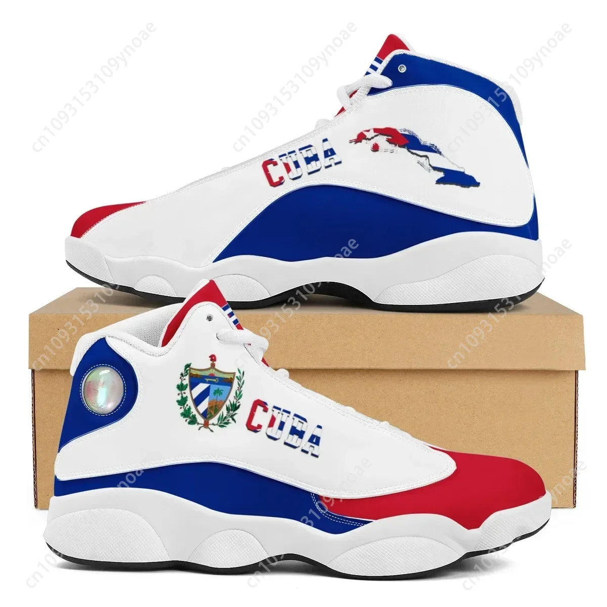 Men Shoes Marks - Zapatillas de baloncesto con estampado de