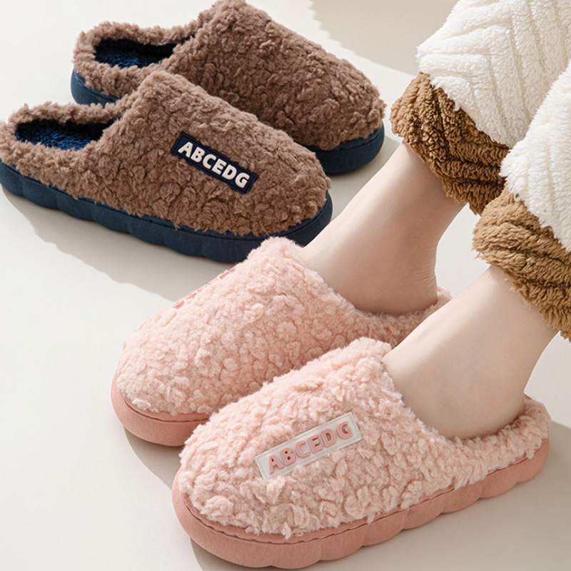Men Shoes Style - Tendencia de invierno para parejas, chanclas