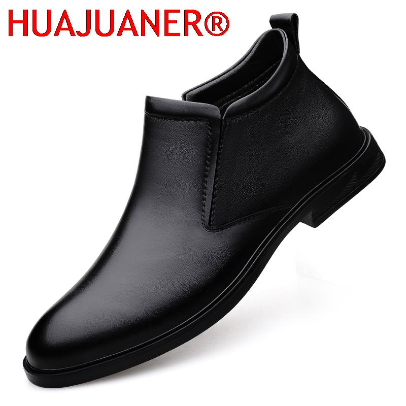 Men Shoes Branded - Botas Chelsea negras para hombre, botas