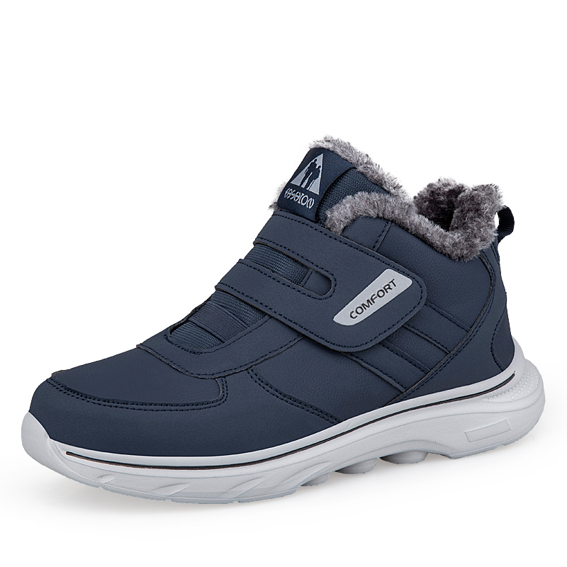 Men'S Shoes Diabetic - Zapatillas ortopédicas tobilleras de felpa para