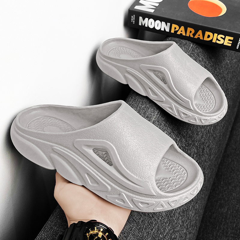 Pantuflas Grises Estilo Corean - Men Shoes Style reseña y precio