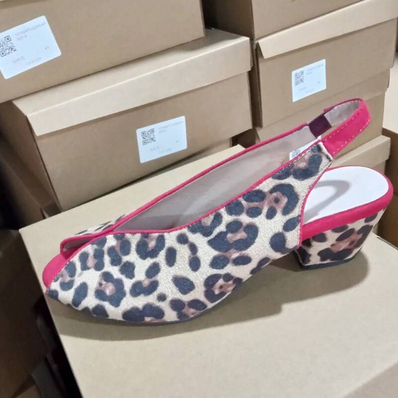 Sandalias de tacón grueso con  - Men'S Shoes Slip On reseña y precio
