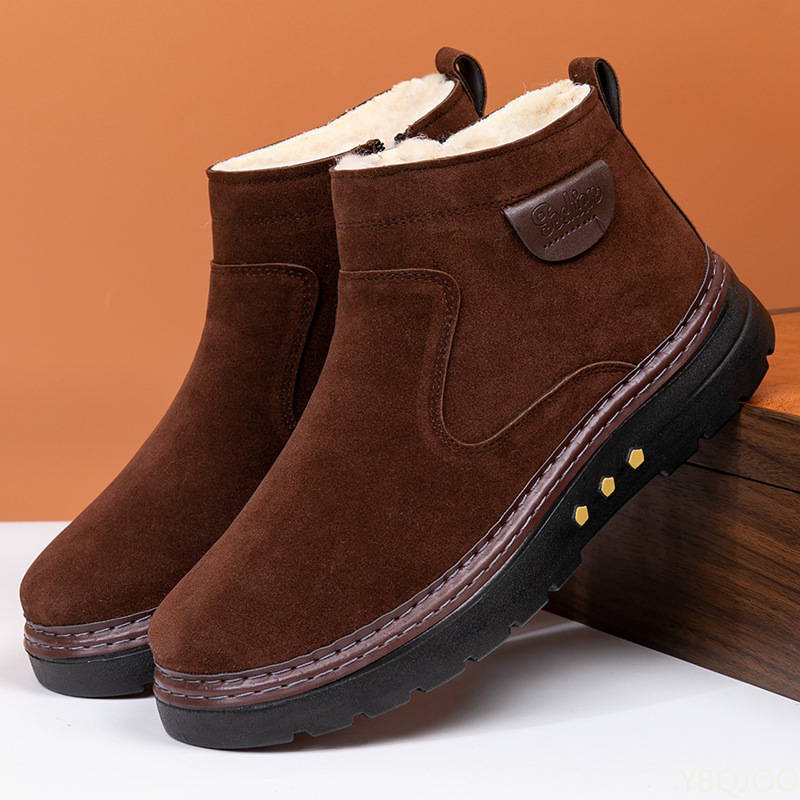 Nuevas botas de nieve gruesas  - Men'S Shoes With Height Increase reseña y precio