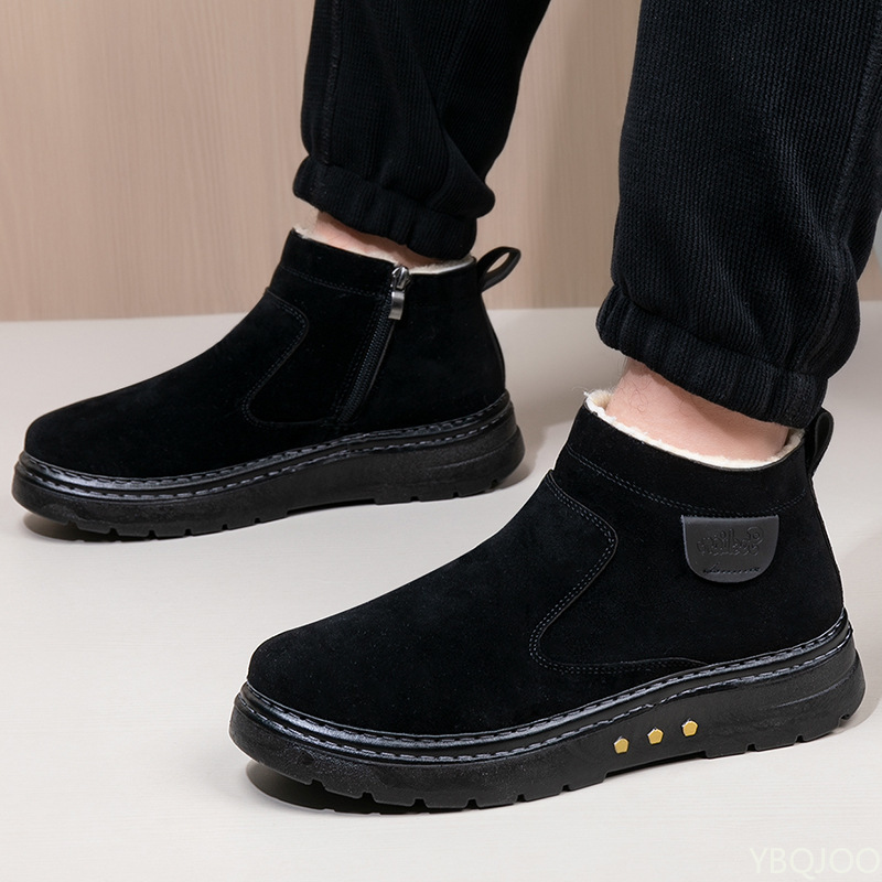 Nuevas botas de nieve gruesas  - Men'S Shoes With Height Increase reseña y precio
