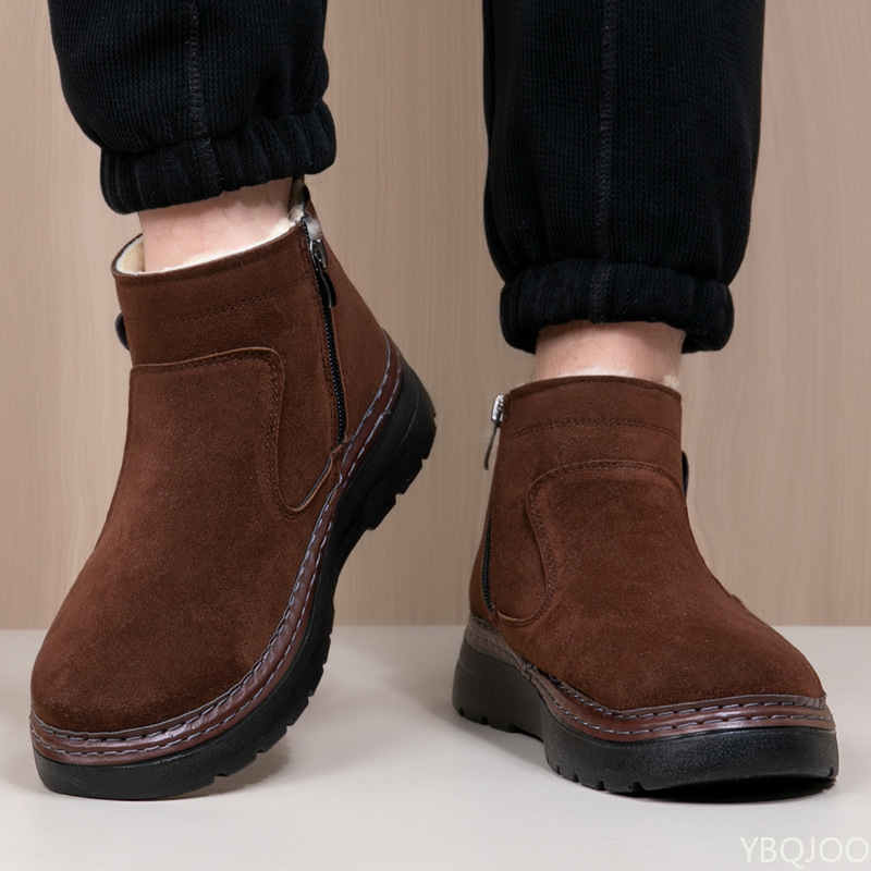 Nuevas botas de nieve gruesas  - Men'S Shoes With Height Increase reseña y precio