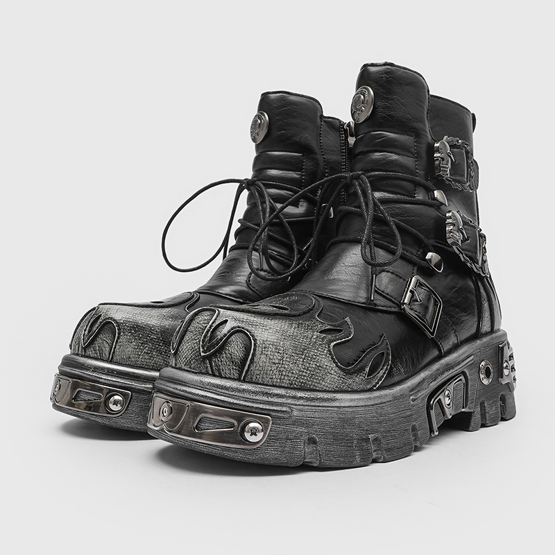 Botas de Motociclista para Hom - Men'S Shoes With Height Increase reseña y precio