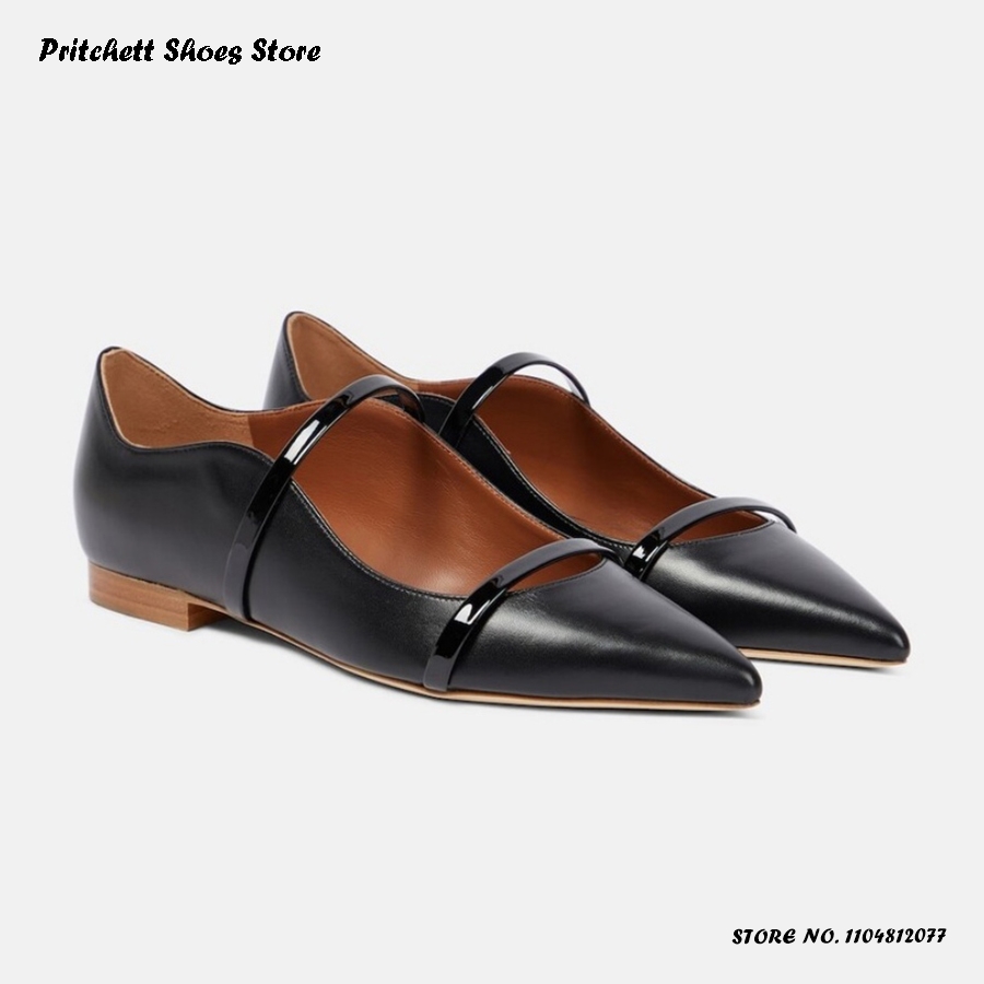 Bailarinas de cuero con doble  - Men'S Shoes Slip On reseña y precio