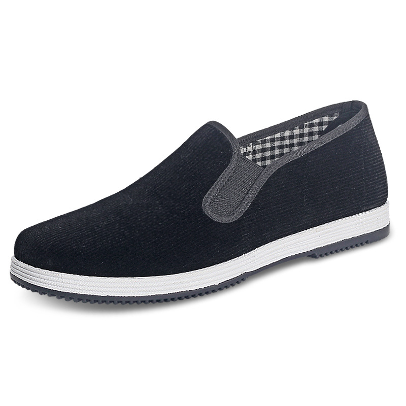 Zapatos de tela negros sin cor - Men'S Shoes Slip On reseña y precio