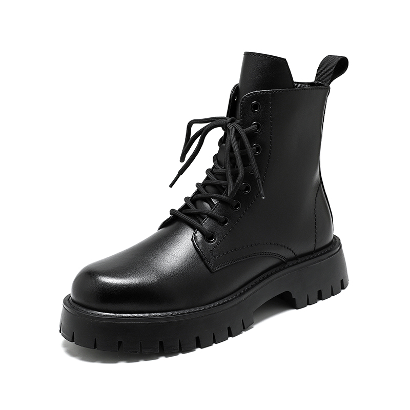 Botas de cuero genuino de lujo - Men Shoes Branded reseña y precio