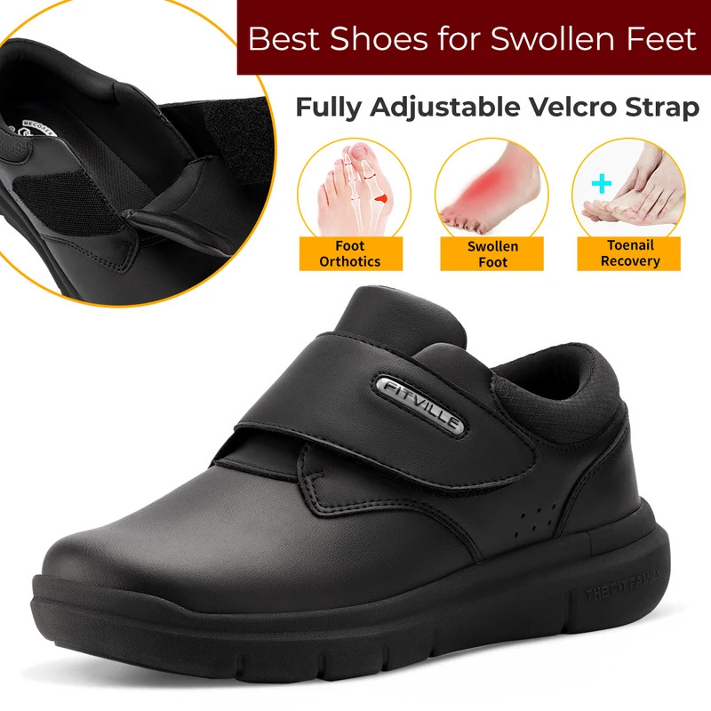 Zapatos Extra anchos para homb - Men'S Shoes Diabetic reseña y precio