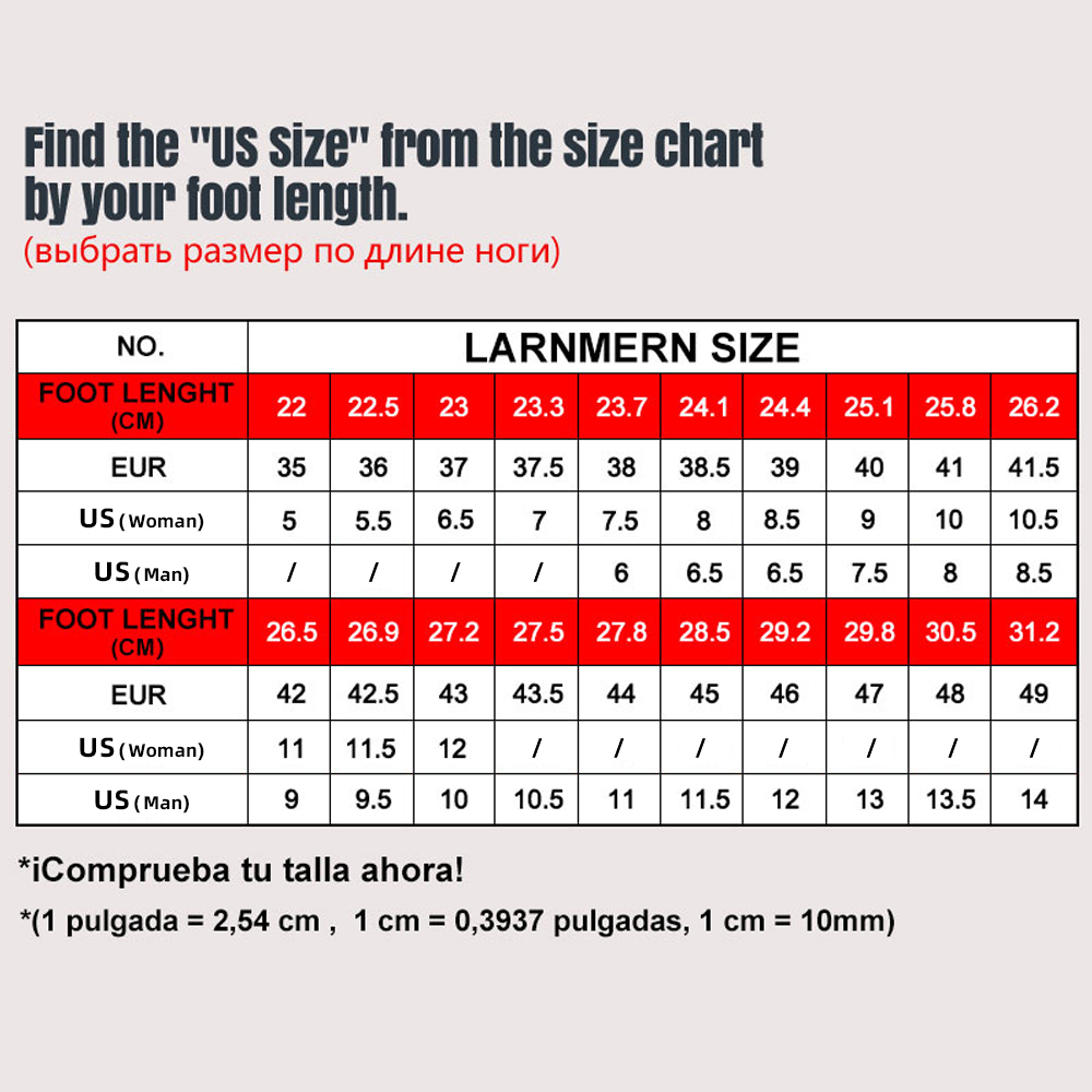 Zapatos de seguridad LARNMERN  - Men Shoes Marks reseña y precio