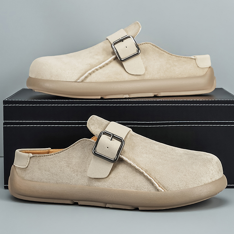 Mules de plataforma para hombr - Men'S Shoes Drivers reseña y precio