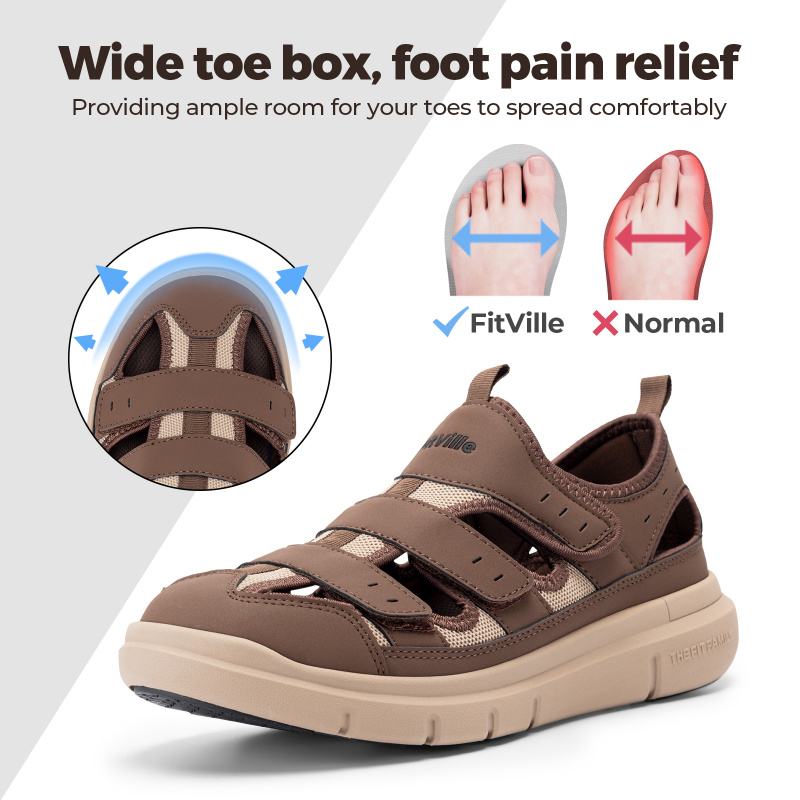 Sandalias de verano para hombr - Men'S Shoes Diabetic reseña y precio