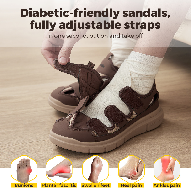 Sandalias de verano para hombr - Men'S Shoes Diabetic reseña y precio