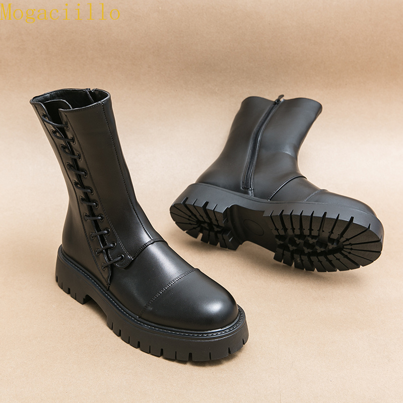 Botas de cuero de trabajo para - Men Shoes Branded reseña y precio
