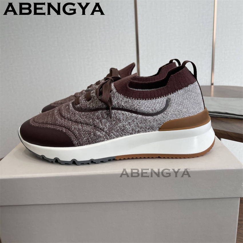 Nuevos mocasines de punto mult - Men'S Shoes Slip On reseña y precio