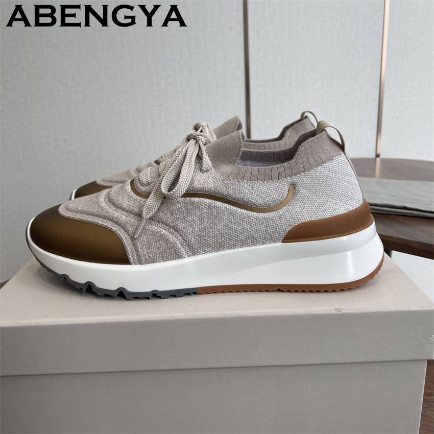 Nuevos mocasines de punto mult - Men'S Shoes Slip On reseña y precio